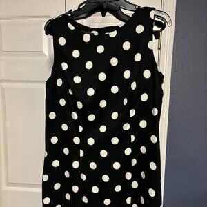 Alyx Polka-Dot Dress Sz 16, Sleeveless, Above the knee length